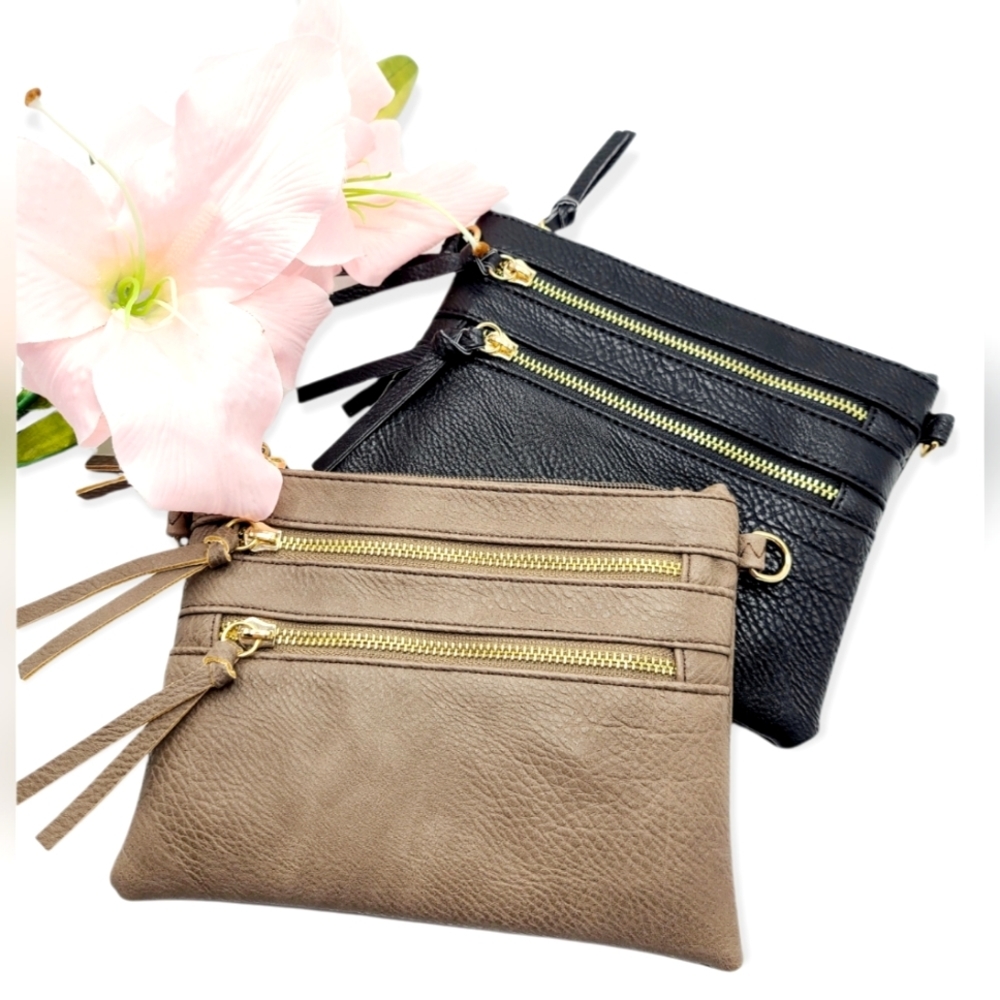 Crossbody Wristlet Handbag